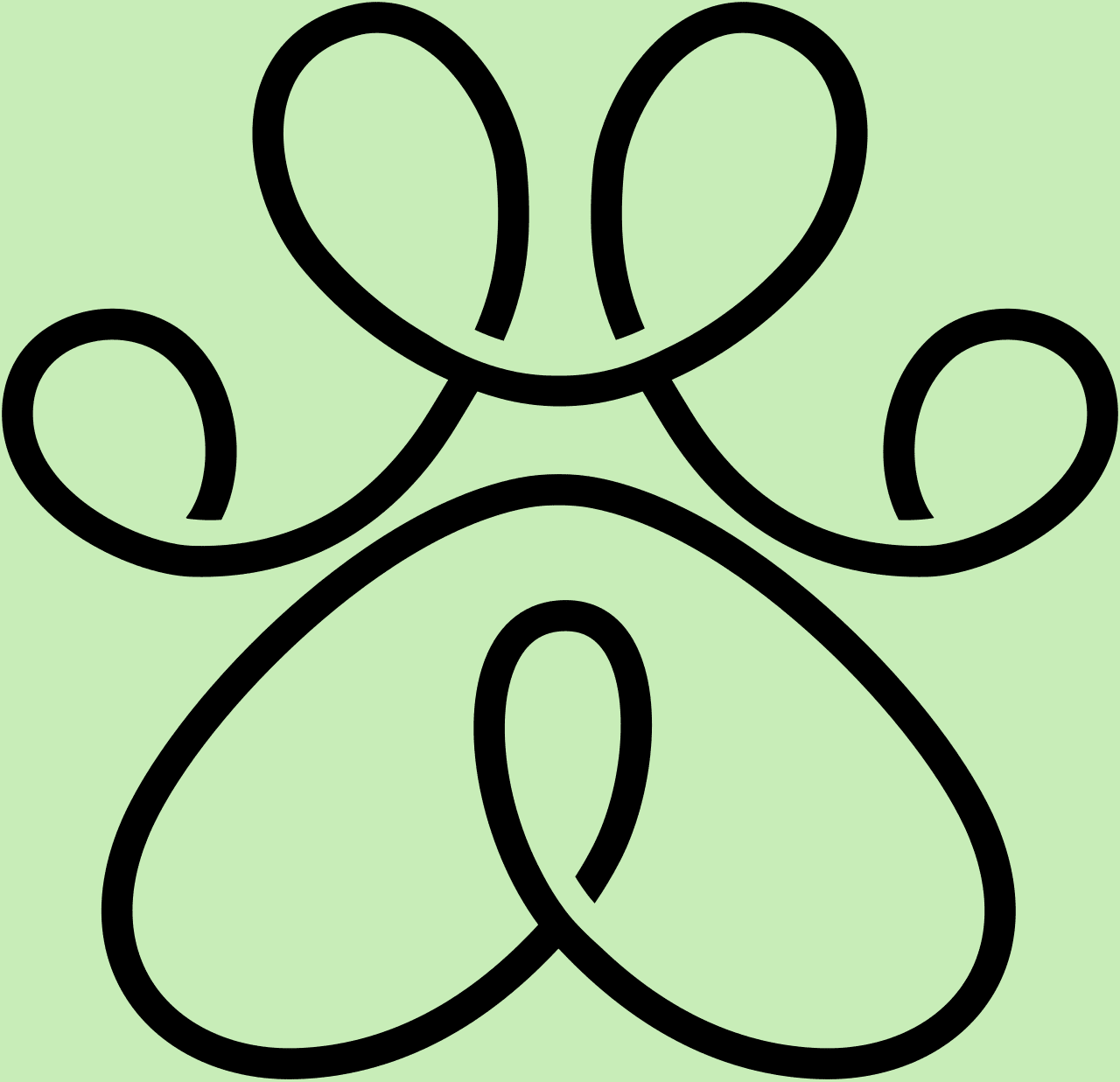 Pawsome Canine paw logo